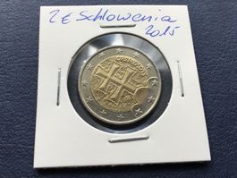 2 Euro Schlowakei 2015