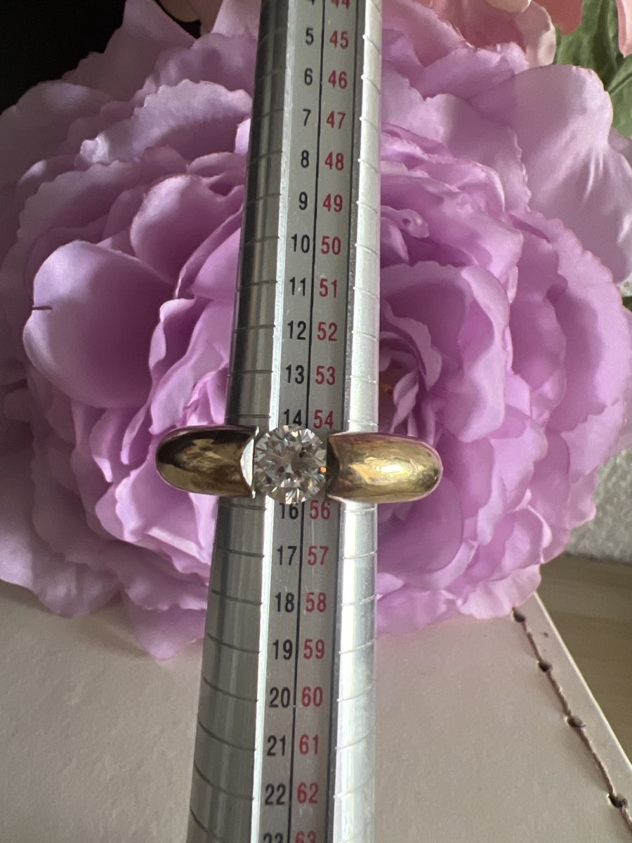 Anelli: Wunderschöner Ring mit Zirkonia 925 vergoldet – Usato da Seon venduto da Sunny-Schmuck78 5