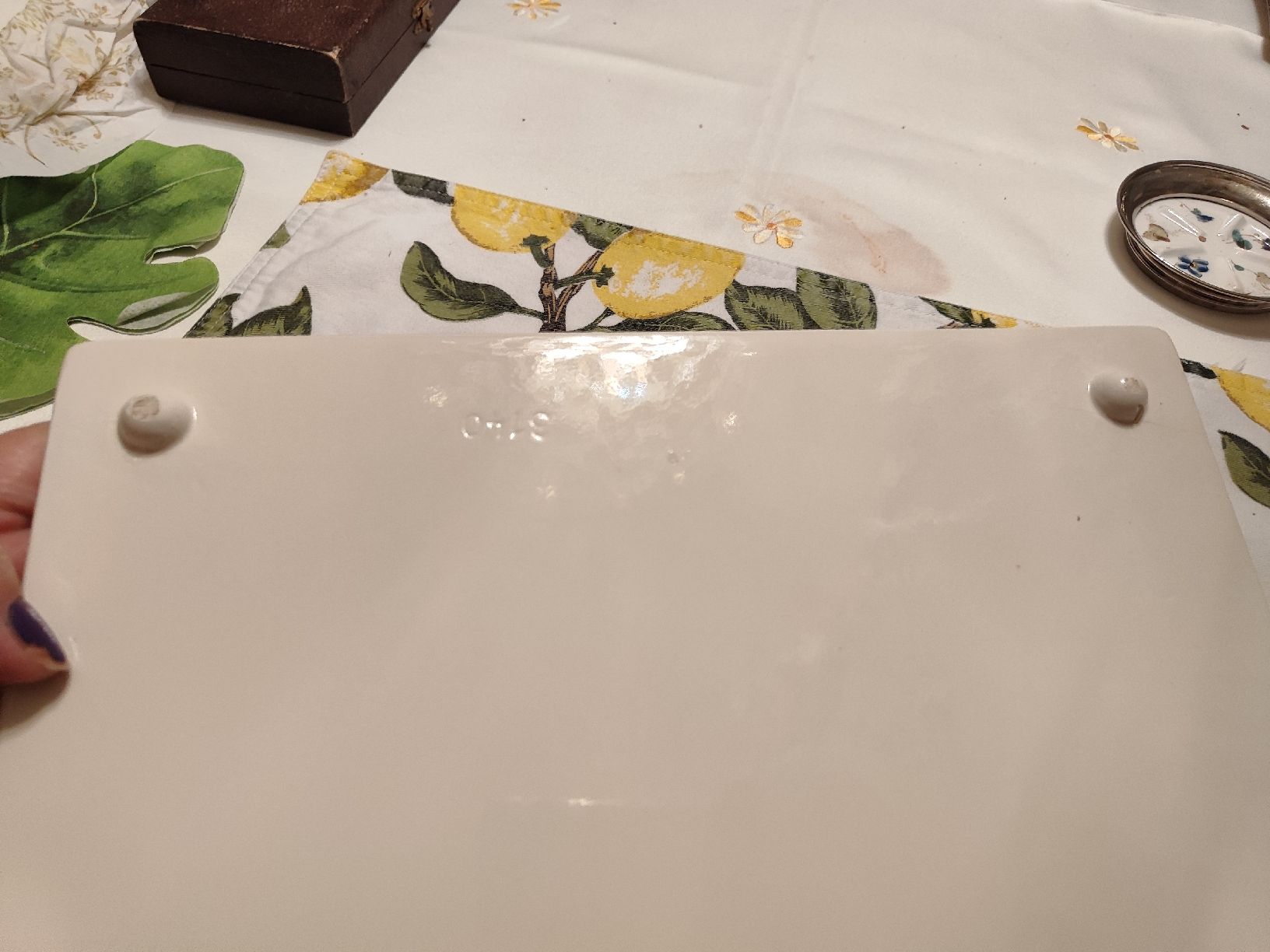Servierplatten: keramische Frühstück platte – Gebraucht aus Langnau am Albis von Judithsebi 1