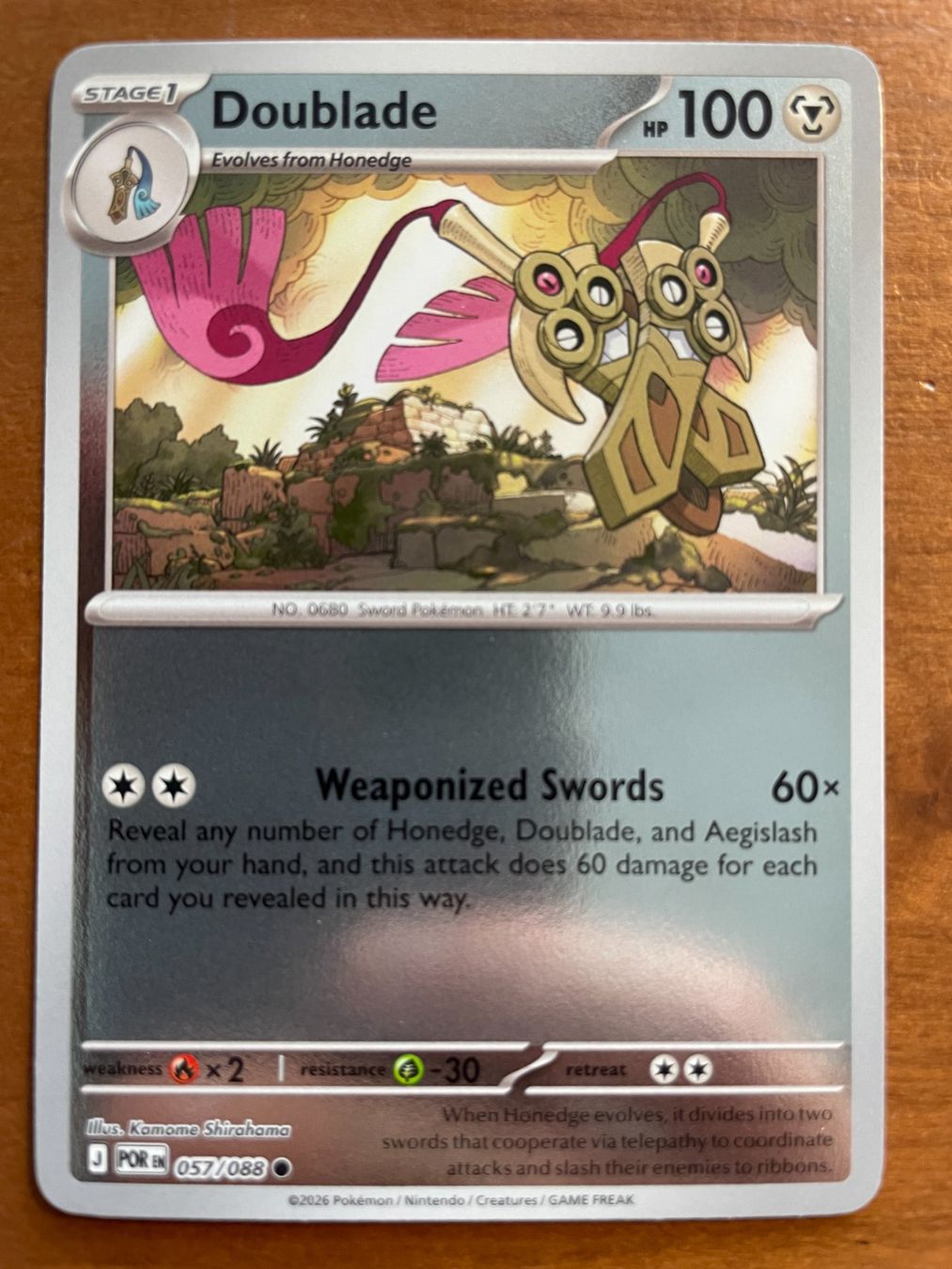 Pokémon Cartes à collectionner: Pokemon Doublade Reverse (Versand gratis) – Neuf (Voir description) à Chur par Angerson