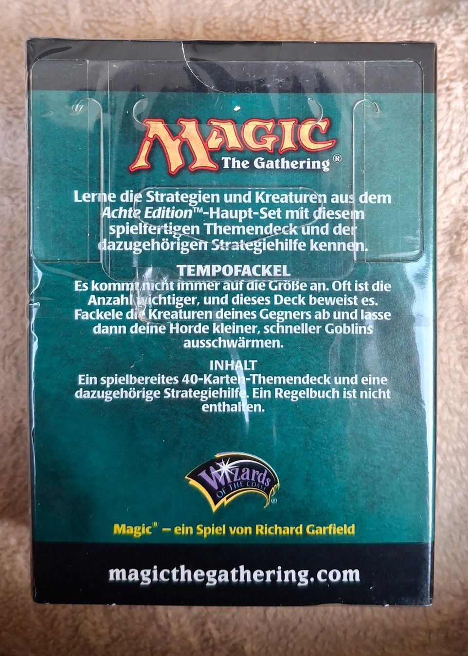 Magic The Gathering Carte collezionabili: Magic the Gathering Themendeck 8th Edition, eingeschweisst – Usato da Emmenbrücke venduto da infinitely8 1
