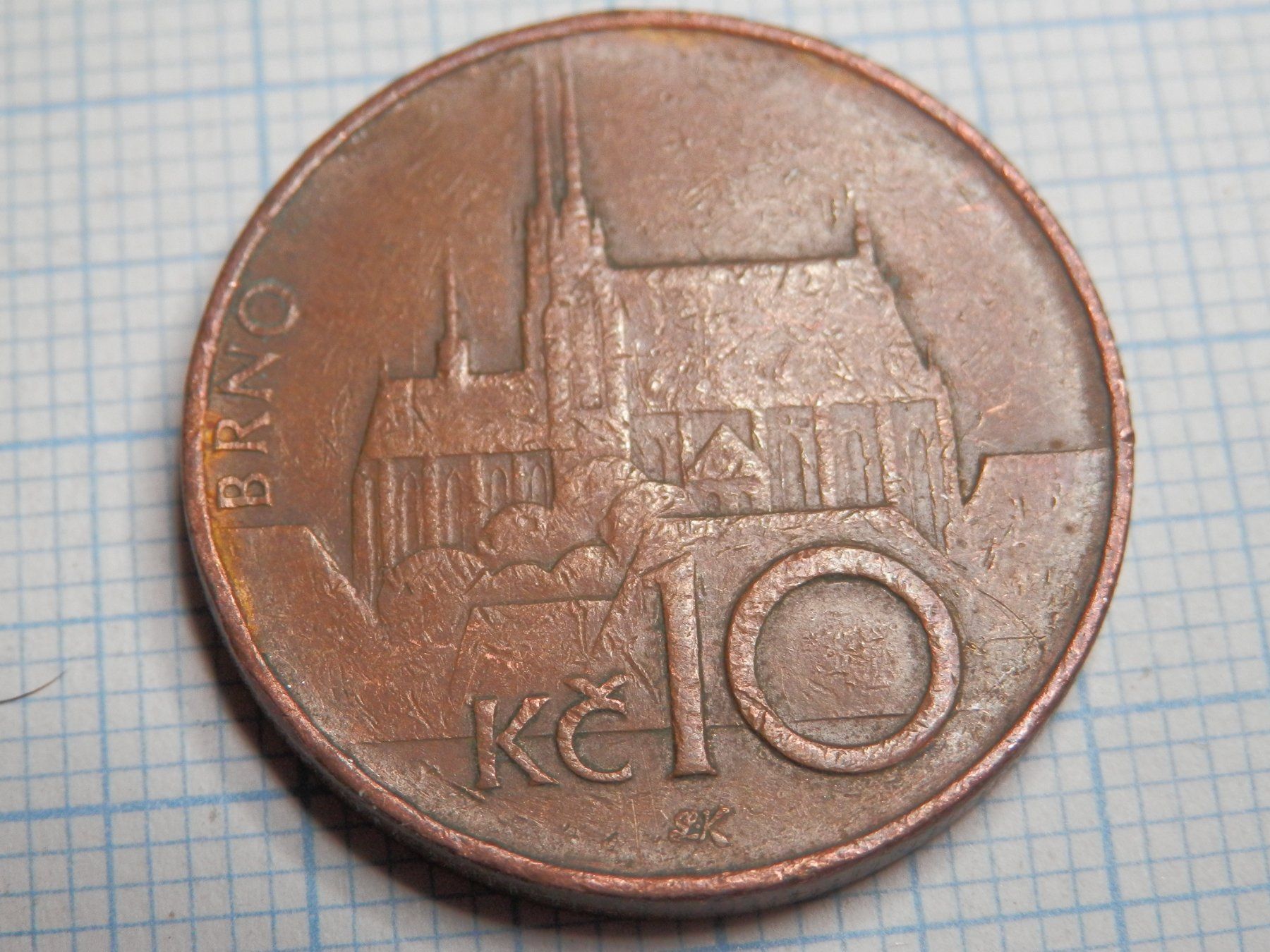 Tutti le monete: Tschechische Republik 10 Kronen, 1995 – Usato da Weiach venduto da weiach81 1
