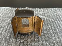 Antiker Miniatur Altar aus Holz