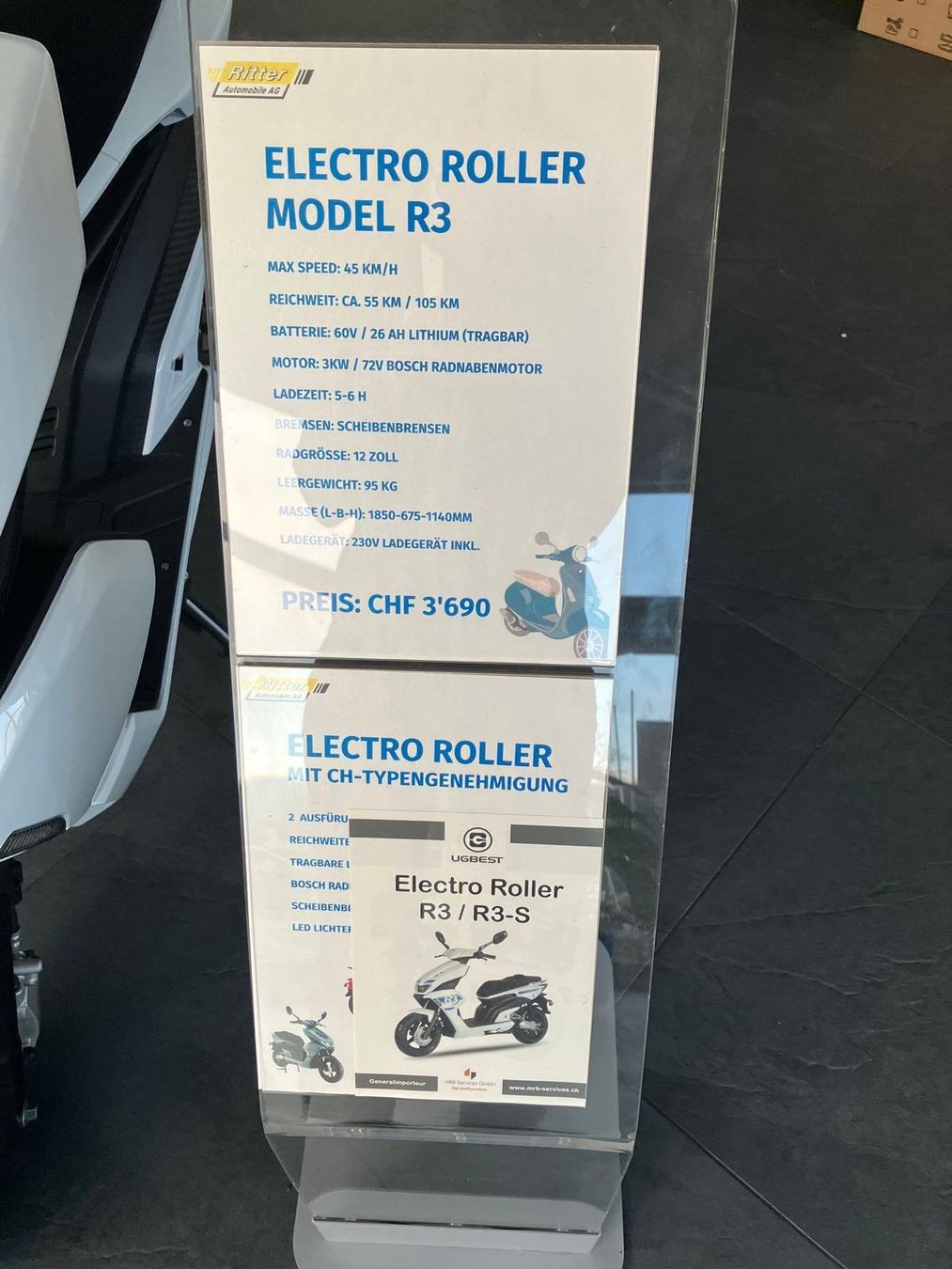 Scooter: Modell MRB-3 E-Roller – Nuovo e nell'imballaggio originale da Itingen venduto da ritter59 2