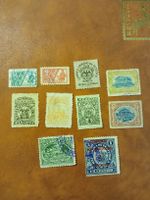 Collection de timbres-poste anciens, divers pays