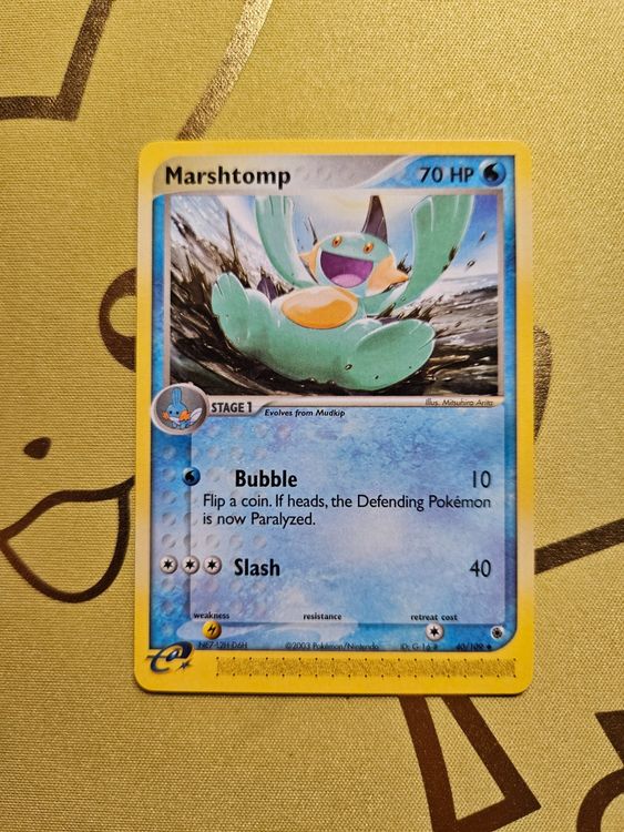 Ex Ruby & Sapphire - Marshtomp (Gebraucht) in Bellinzona für CHF 1 ...