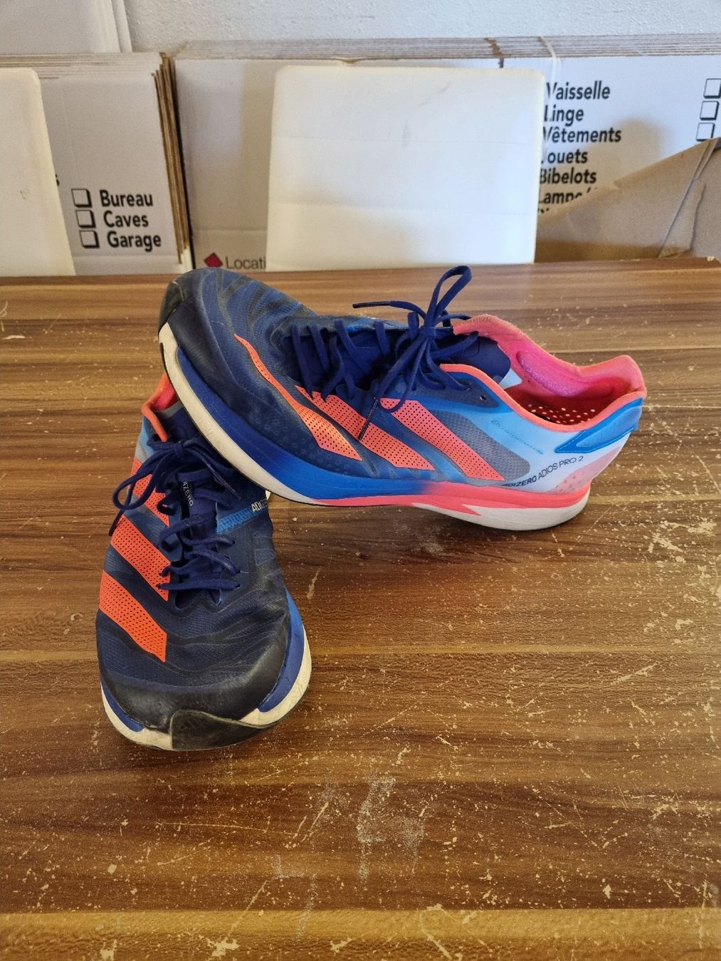 Adidas Herrenschuhe: Adidas adizero adios pro 2, 47.5  – Gebraucht aus Bernex von couscous03