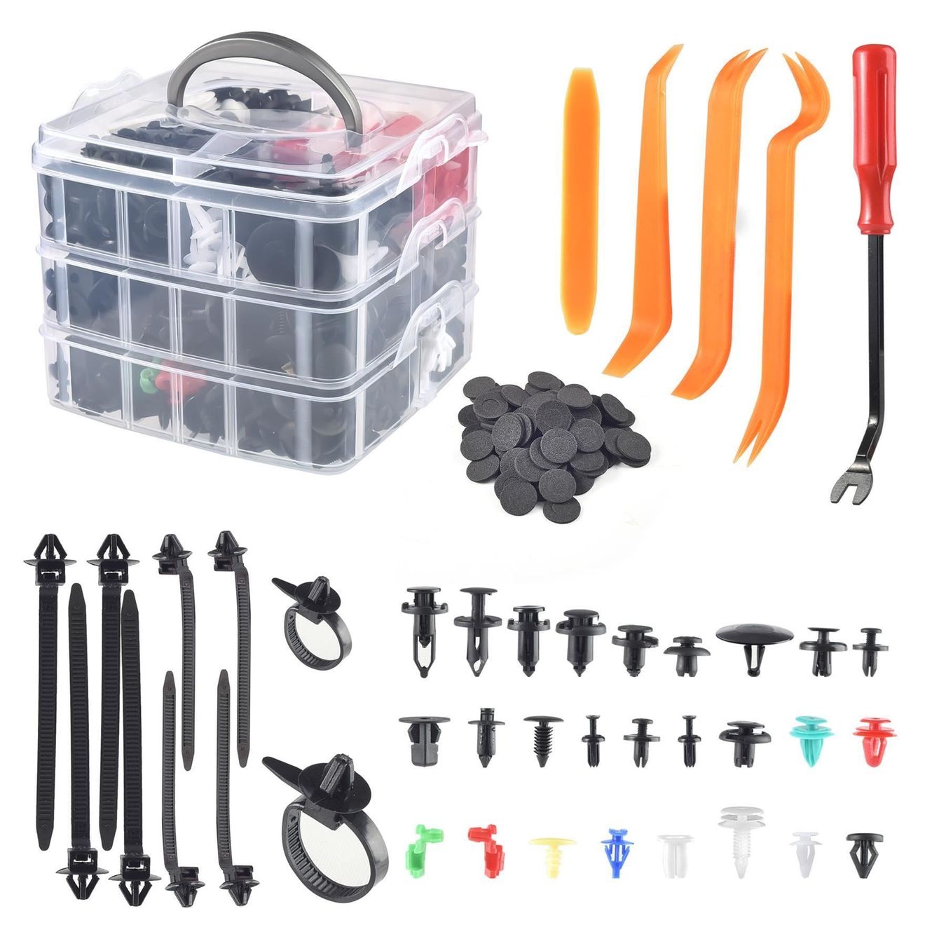 Ferramenta: 26 beliebteste Auto Befestigung Clips – Nuovo (secondo la descrizione) da Thun venduto da coverall 2