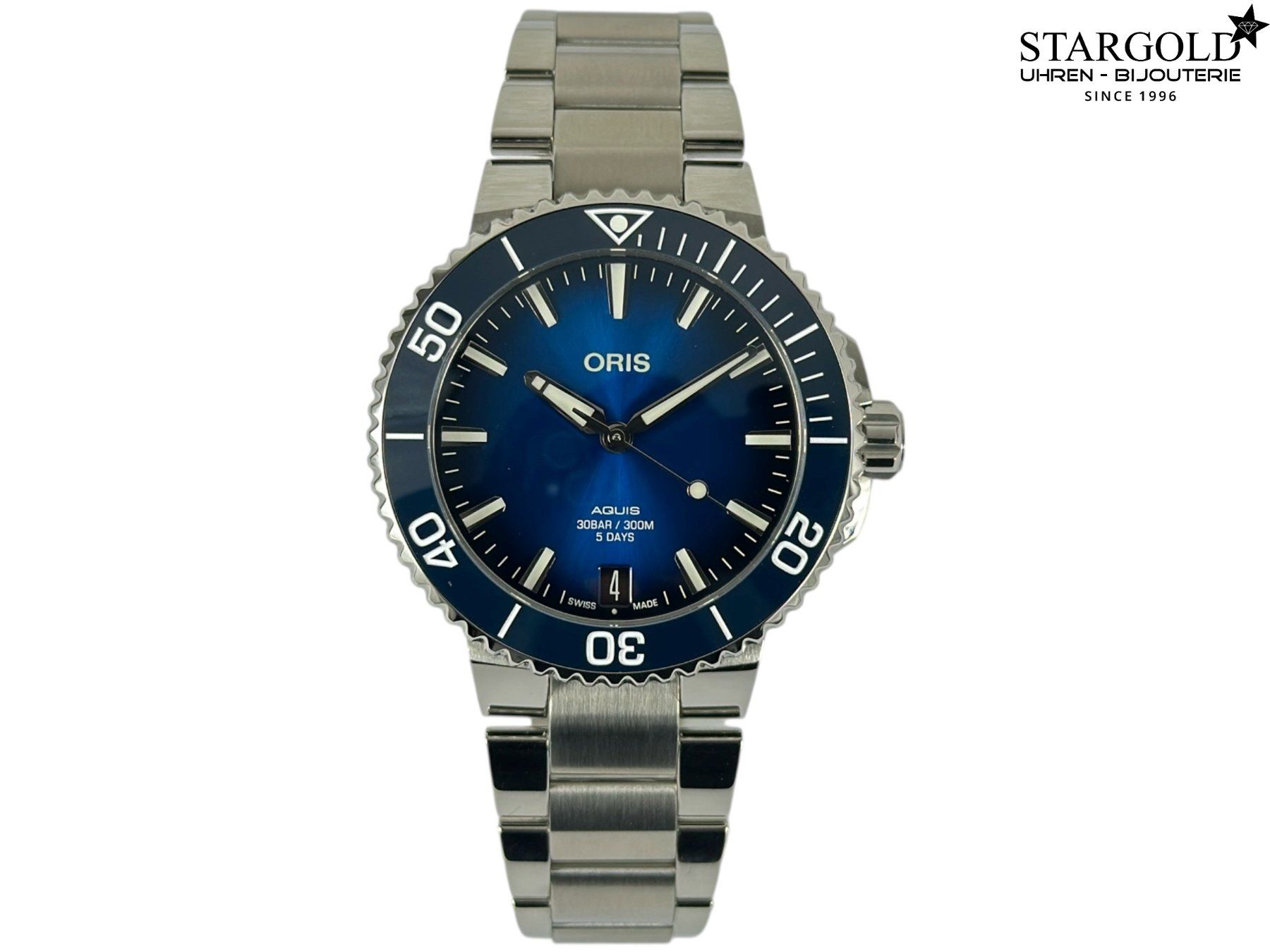 Oris Orologi: Oris Aquis Date - 01 400 7769 4135 – Usato da Zürich venduto da Stargold-Uhren