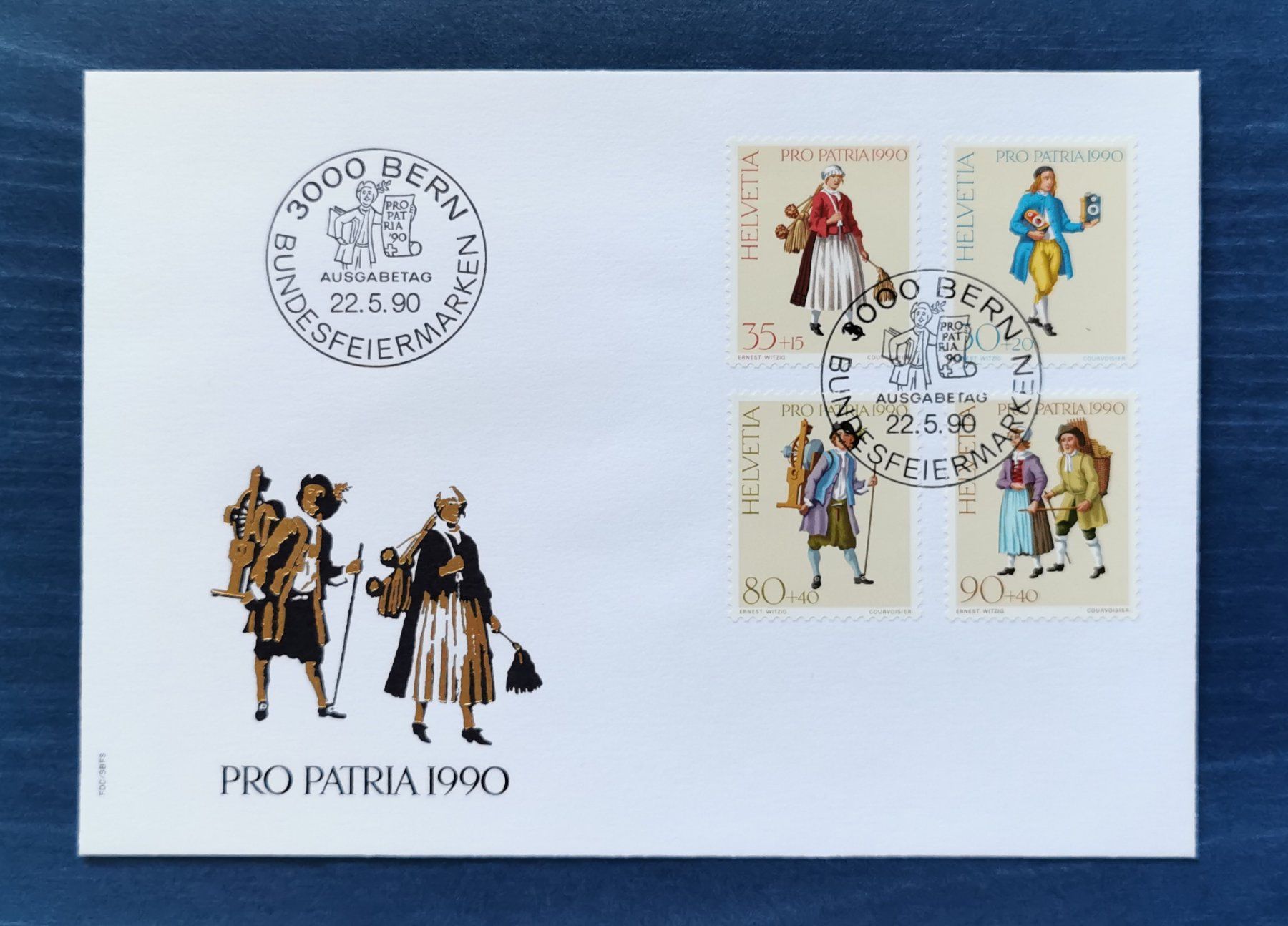 Tutti i francobolli: FDC PP 1990 – Nuovo (secondo la descrizione) da Aadorf venduto da Chnorli-Furz