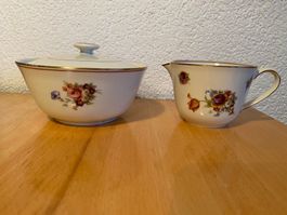 Zuckerdose/Dose und Rahmkrug Langenthal 1944