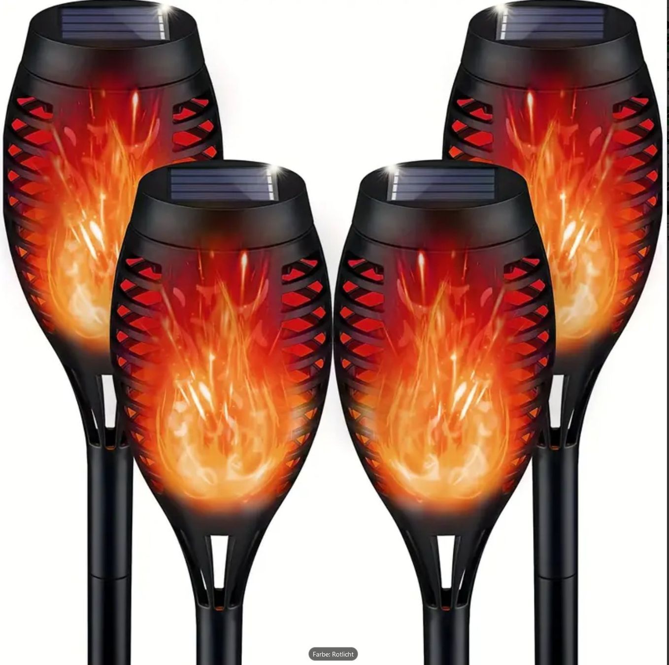 Lampes: 12x Gartenlampe LED Fackel Wasserdicht – D'occasion à Mumpf par Xelz 9