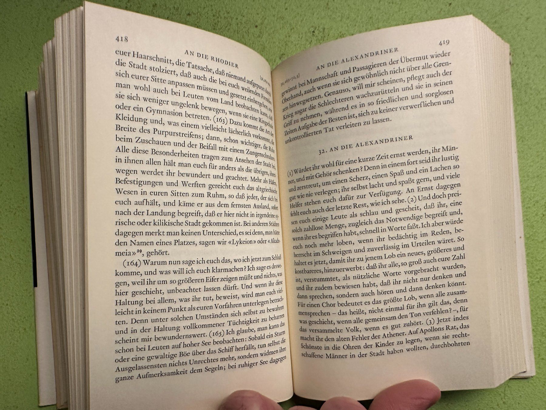 Bücher: Dion Chrysostomos: Sämtliche Reden. – Gebraucht aus Zürich von allp 5