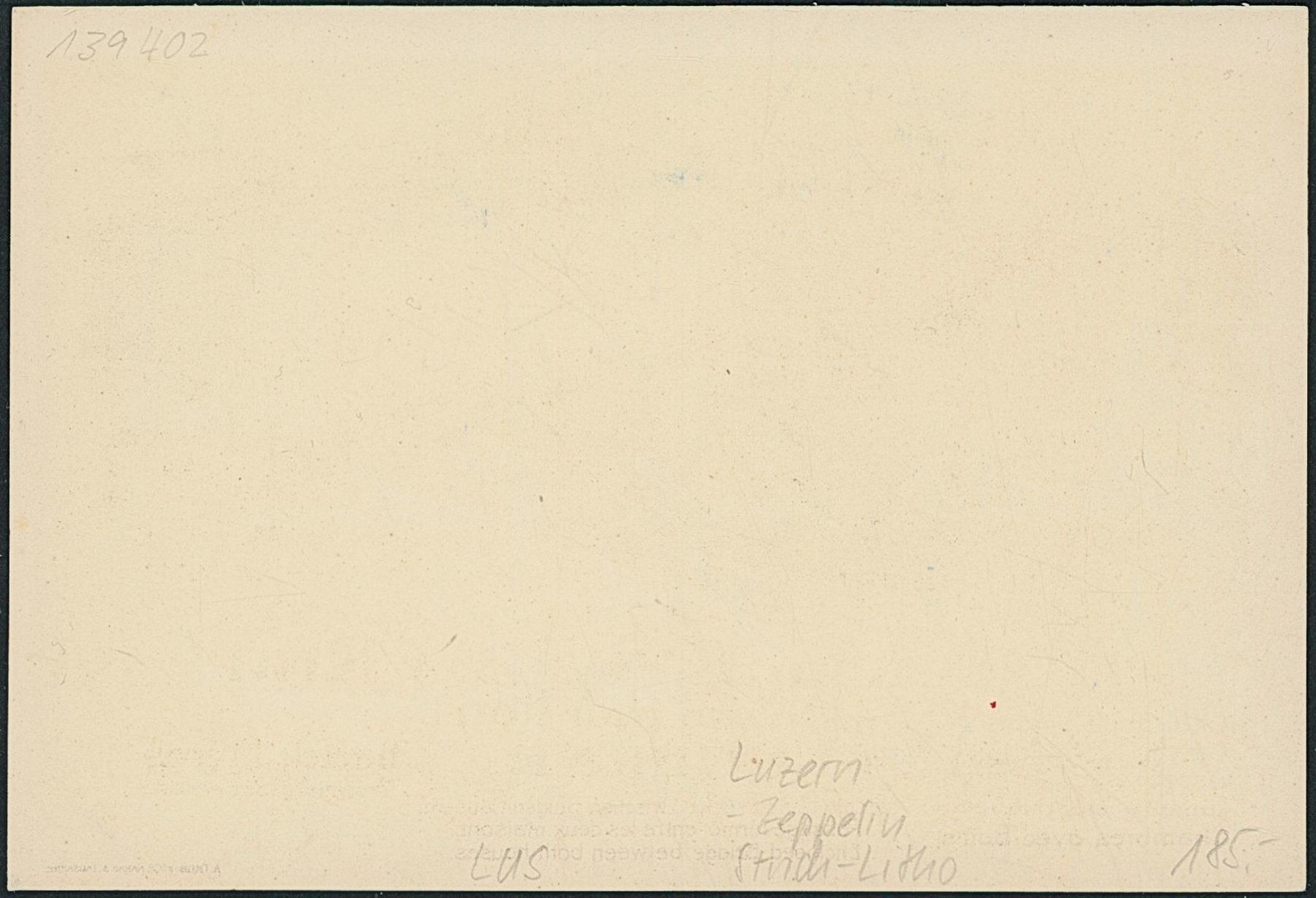 Cartoline postali: LUS Luzern - Litho – Nuovo (secondo la descrizione) da Schindellegi venduto da Jonathan77 1