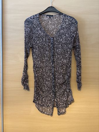 Chemisier soie Eliane et Lena, taille 36 occasion