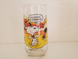 Verre à collectionner McDonald's USA 80's Camp Snoopy