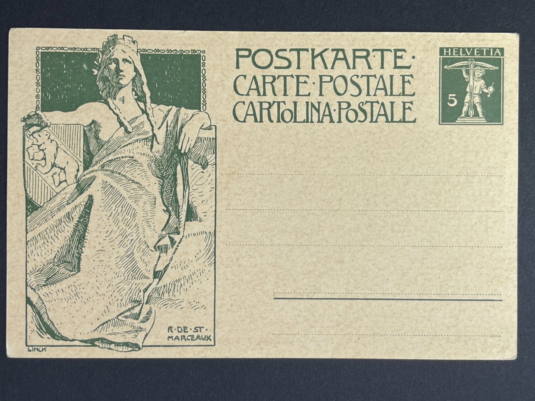 Tous les timbres: Postkarte - Union Postale universelle – D'occasion à Steg VS par _vinci_