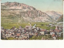 Andermatt ca. 1915, mit ST Fest.-Art. Kp. 6