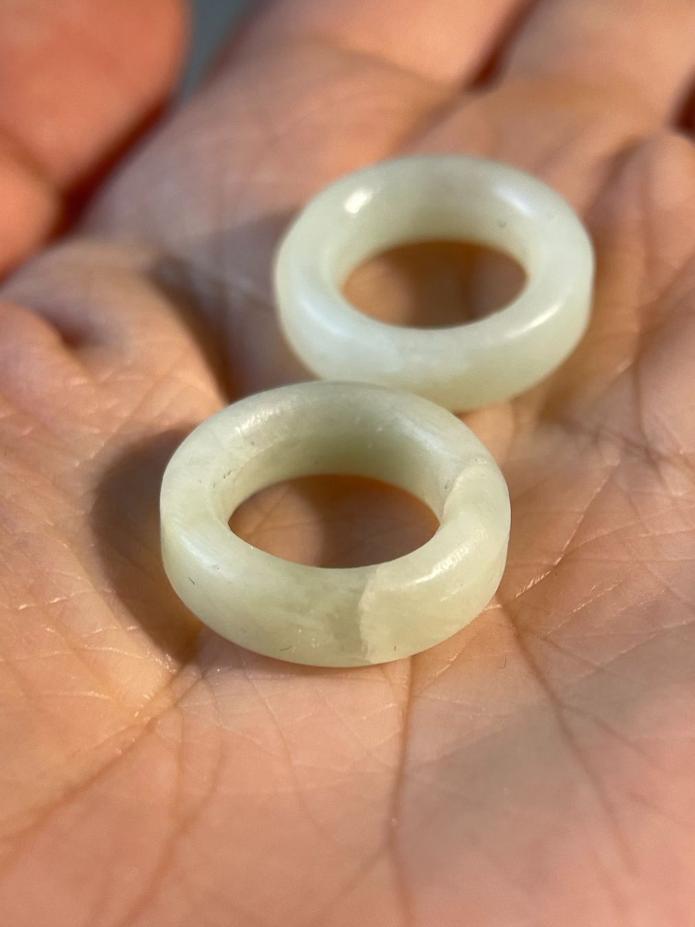 Ciondoli: Echte chinesische -Jade Pi-Scheibe Set  Ca.2cm – Nuovo (secondo la descrizione) da Schiers venduto da sisikristall 7
