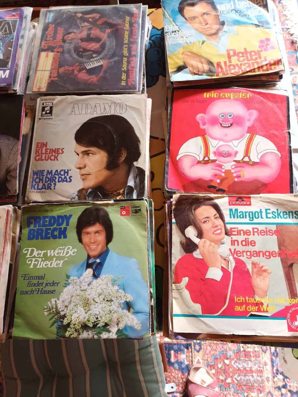 Schallplatten: 360 Single Schlager 60/80er Jahre – Gebraucht aus sursee von pasuro