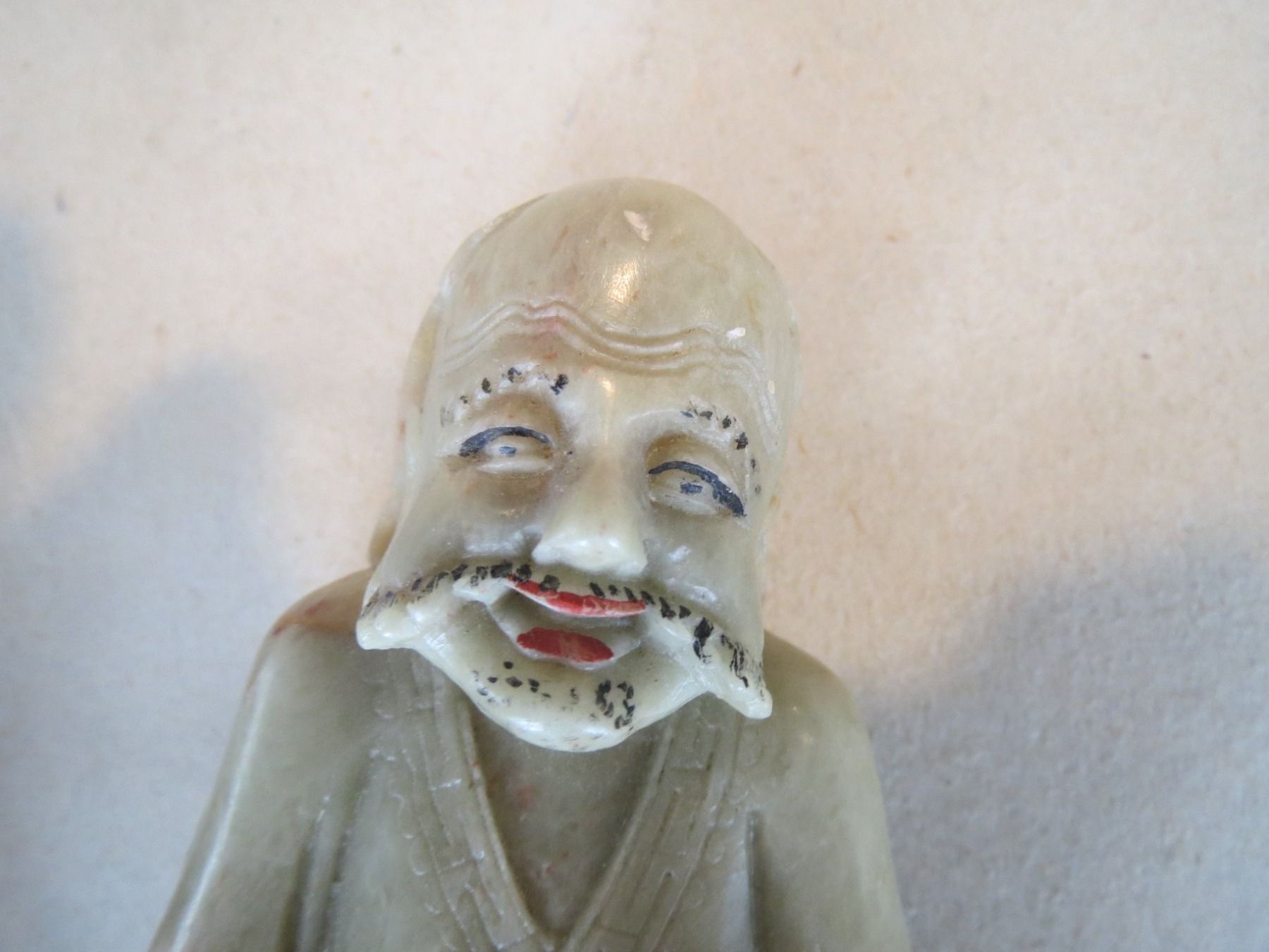 Sculture & Statue: Antike Speckstein Figuren, China, handgeschnitzt. – Usato da Tagelswangen venduto da Miski 1