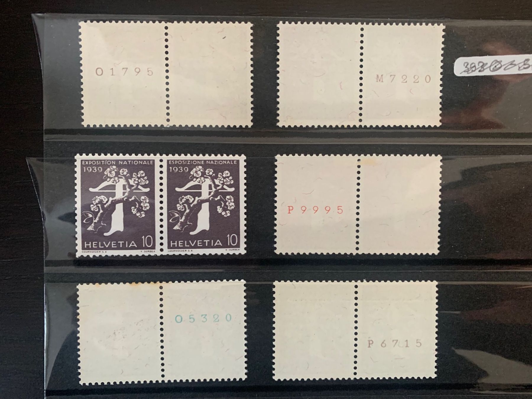 Tutti i francobolli: Lot Rollenmarken Landi, 1939 – Usato da Wangen b. Olten venduto da 66ard 1