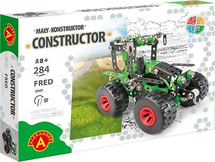 Kit di costruzioni: Constructor Fred (Traktor) Bauset – Nuovo e nell'imballaggio originale da Schlatt TG venduto da AndrTra