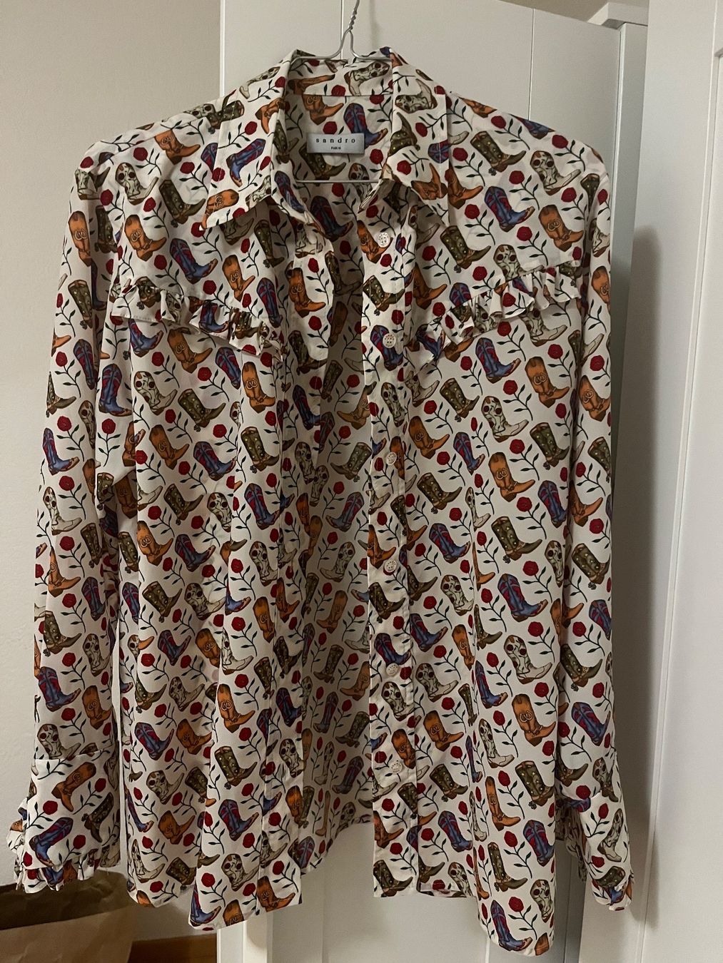 Sandro Camicette: Sandro Bluse/ Chemisier taille 1 – Nuovo (secondo la descrizione) da Affoltern am Albis venduto da lumbrera22 1