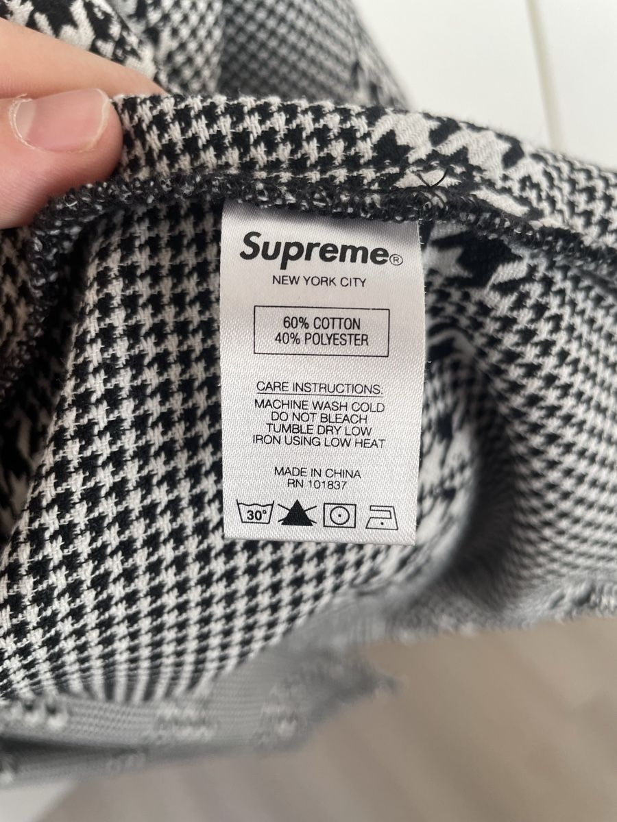 Supreme Vestes: Supreme houndstooth jacket – Neuf avec emballage d'origine à Morges par ITASAP 3