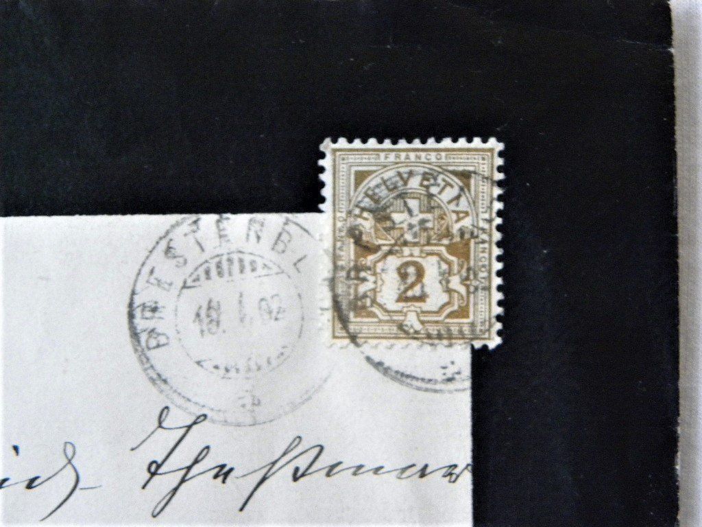 Tutti i francobolli: (13)  Brief vom 1902 mit 2 Cent Marke – Usato da Schwarzhäusern venduto da Inot3 1
