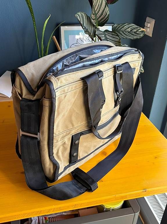 Borse: Mission Workshop Transit Duffle Brown Waxed Canvas Excellent – Usato da Pregassona venduto da camus84