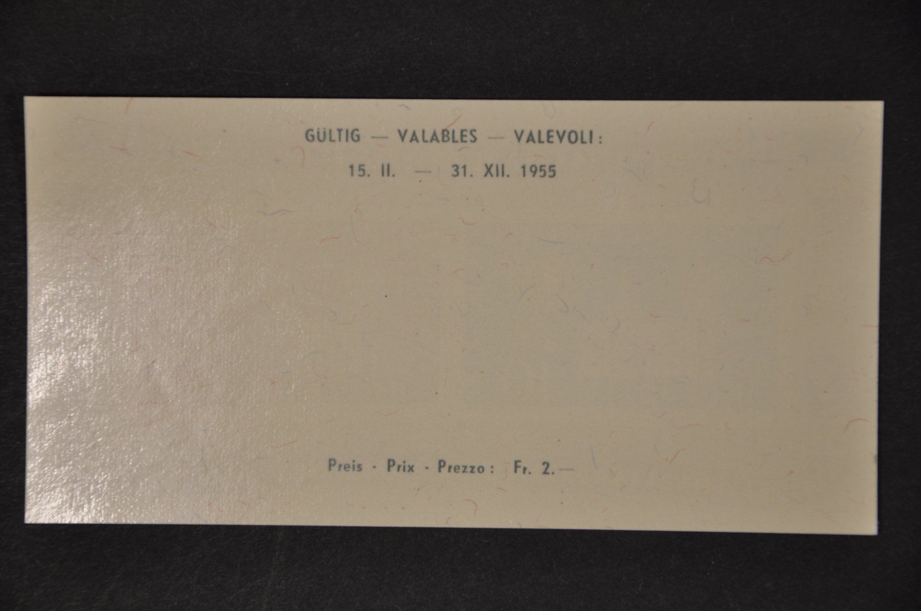 Tutti i francobolli: 1955 W35 postfrisch ohne Falz – Nuovo (secondo la descrizione) da Wolfhalden venduto da Zinauktion 1