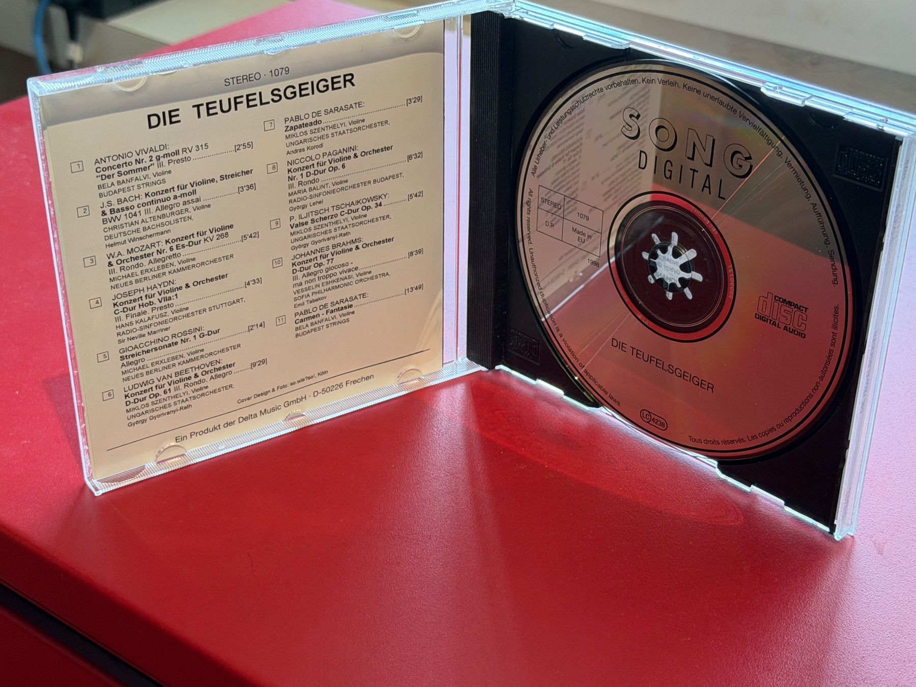 CD: Die Teufelsgeiger - KA02D – Usato da Küsnacht ZH venduto da Jazztilldawn 2