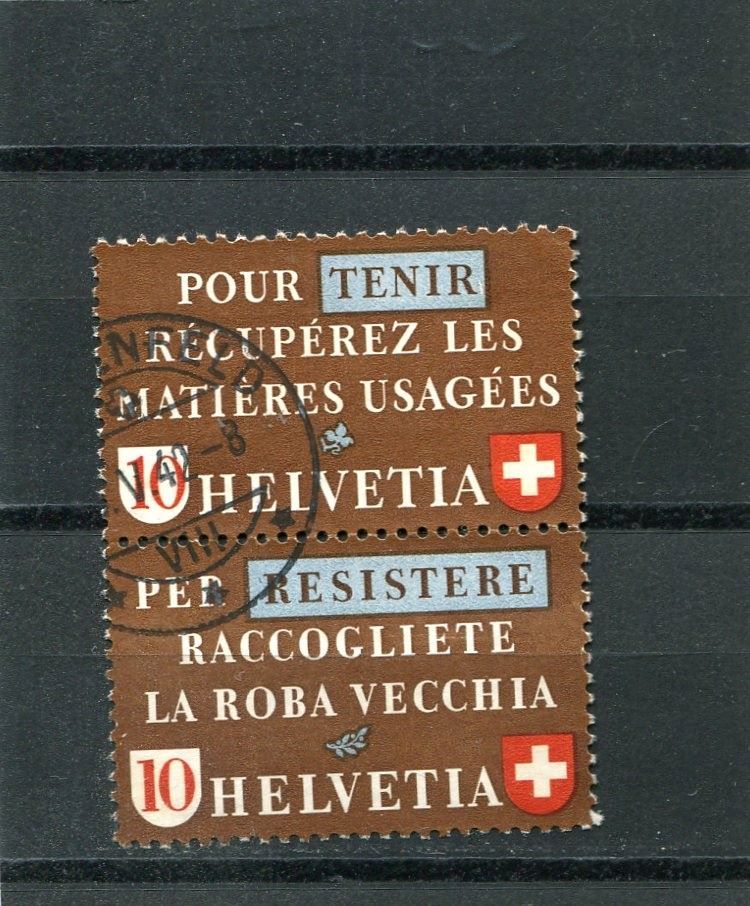 Tous les timbres: Z 34e sauber gestempelt – D'occasion à Winterthur par Kyoung