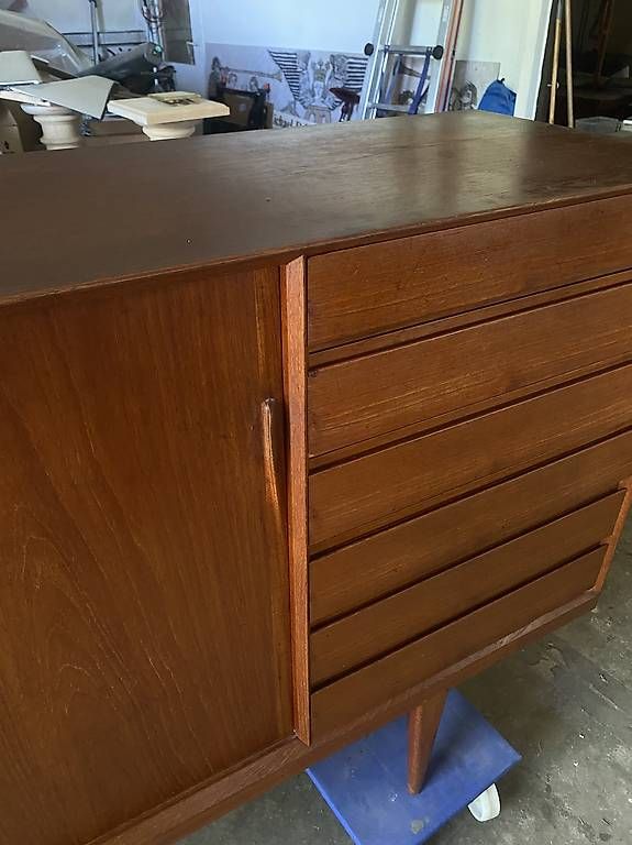 Credenze: Teak Sideboard / Highboard Mid Century – Usato da Zürich venduto da hssg 3