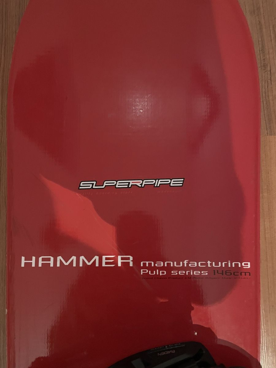 Boards: Snowboard Hammer Pulp Series 146cm mit Raiden Bindung – Gebraucht aus Schindellegi von rod_7wvr 2