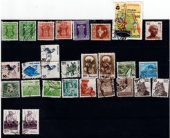 Briefmarken 28x Indien