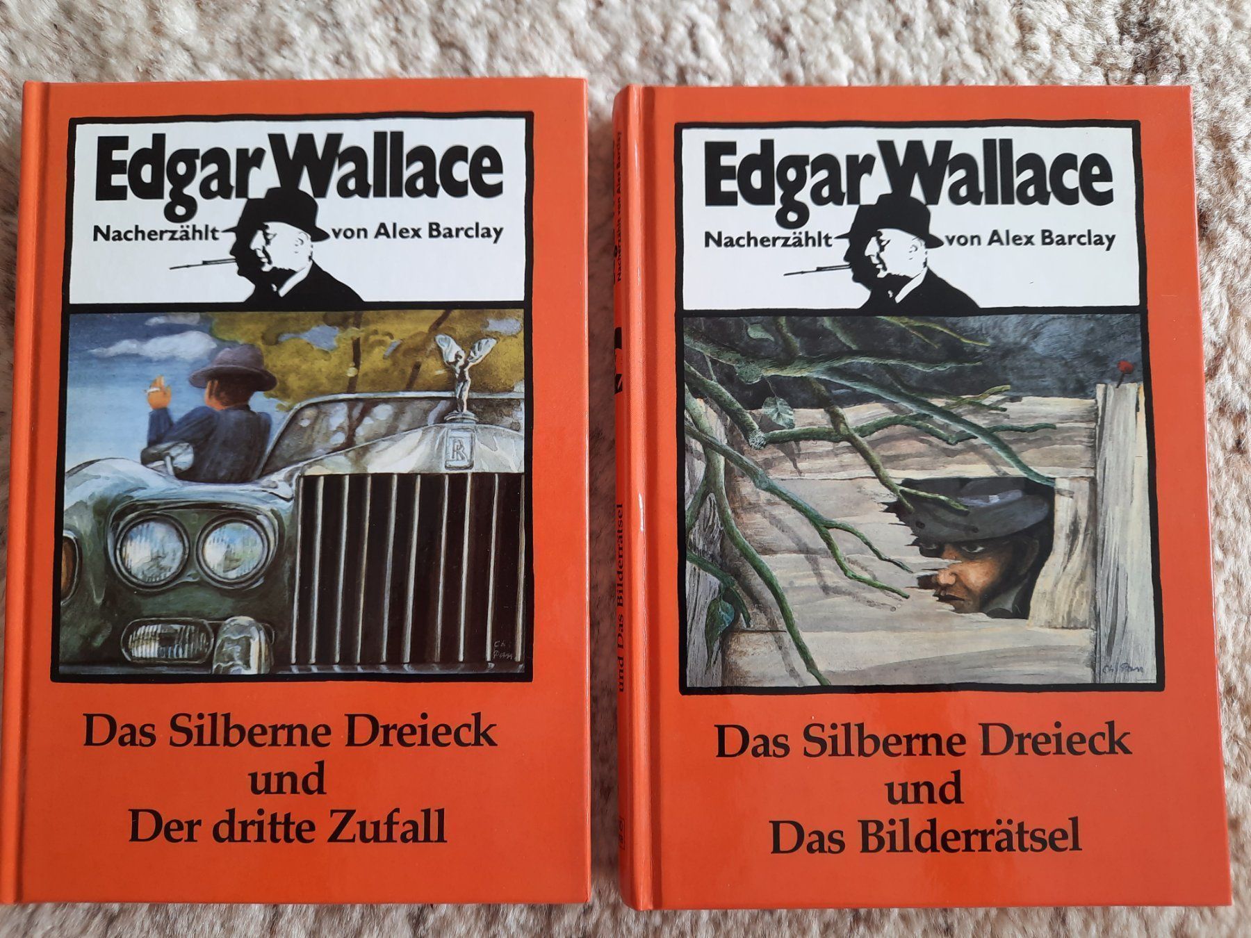 Bücher: Jugendkrimi; Edgar Wallace, 2 Bde – Gebraucht aus Niederteufen von Buecherwurm_70
