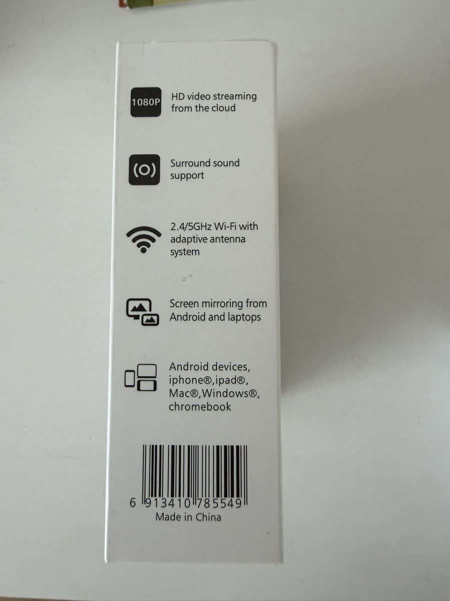 Google Sistemi audio & multimediali: Google Chromecast 4K Streaming Media Player neuwertig – Nuovo (secondo la descrizione) da Schübelbach venduto da cha_8x7x 2