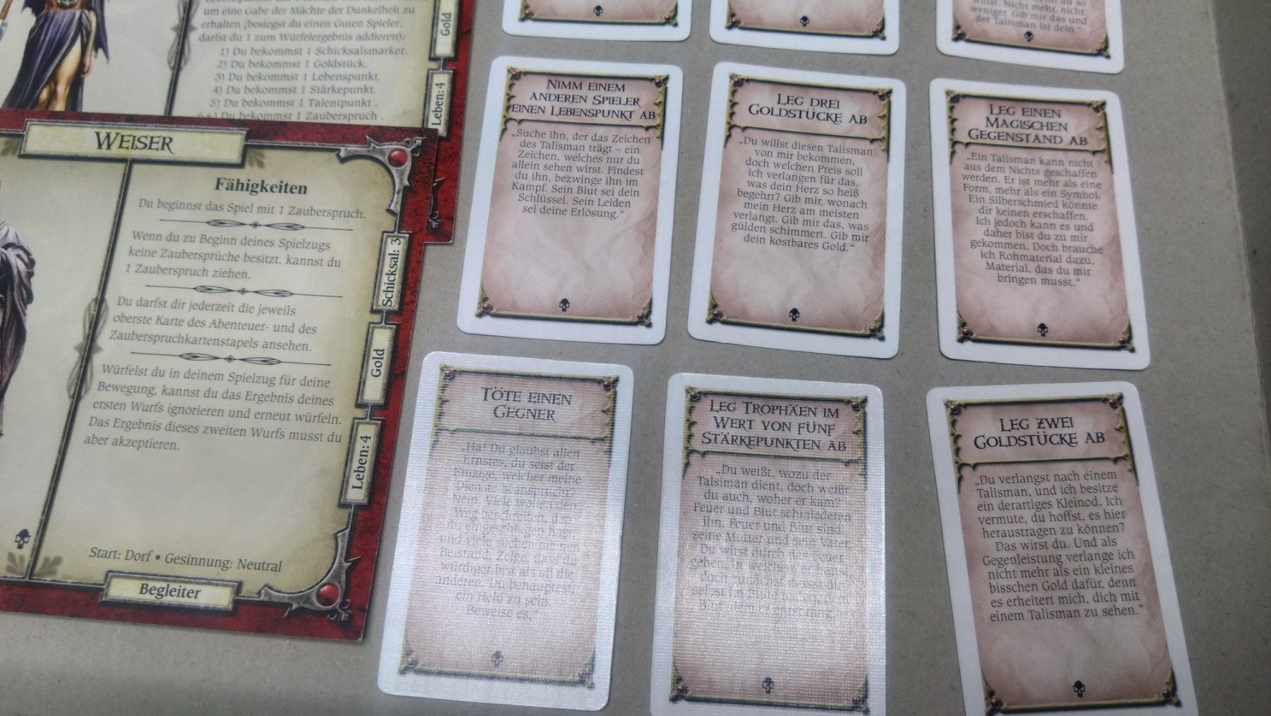 Giochi: Talisman 4. Edition inkl der Schnitter / Games Workshop – Usato da Schüpfen venduto da perrinthehobbit 7