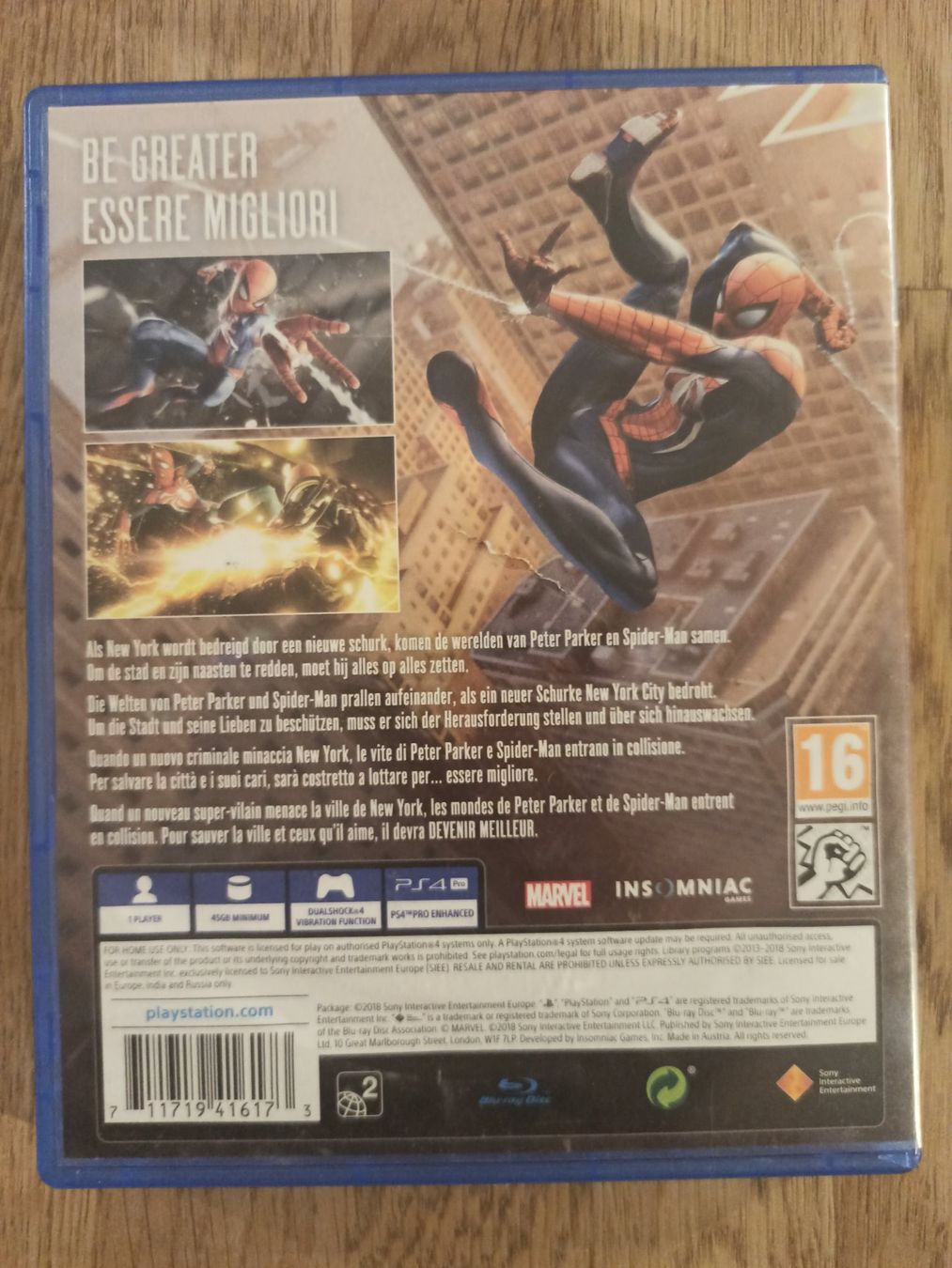 Jeux: Marvel Spider-Man PS4 / PS5 – D'occasion à Oberweningen par mar_87mx 1