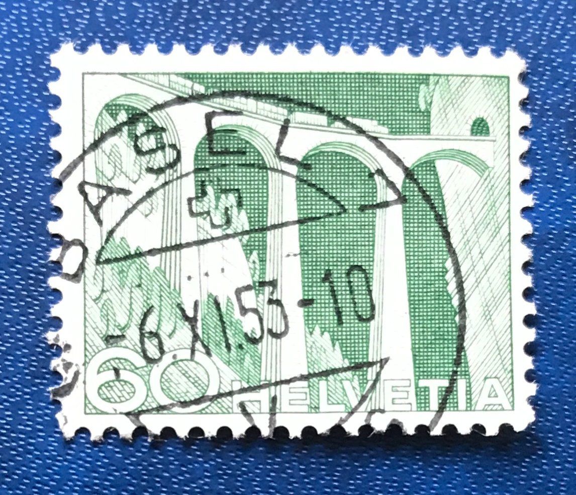 Tutti i francobolli: Nr.307 Technik und Landschaft GESTEMPELT     – Usato da Aarau venduto da Billa007