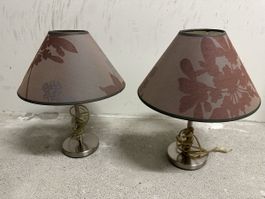 2 Nightstand Lamps 