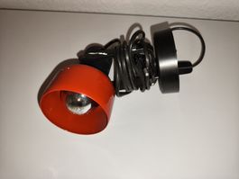 Wandlampe Spots Lampe rot/schwarz verstellbar gebraucht
