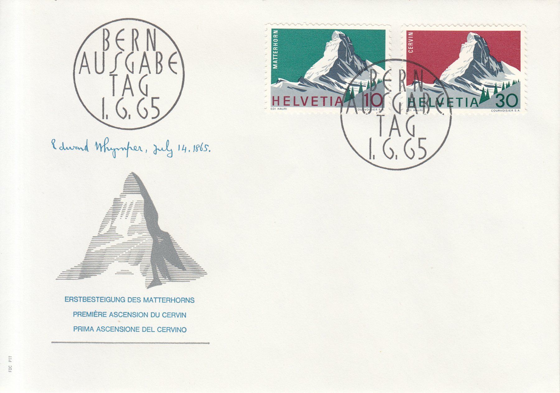 Tutti i francobolli: SBK 433 - 434 FDC – Usato da Bürglen TG venduto da StampGraf
