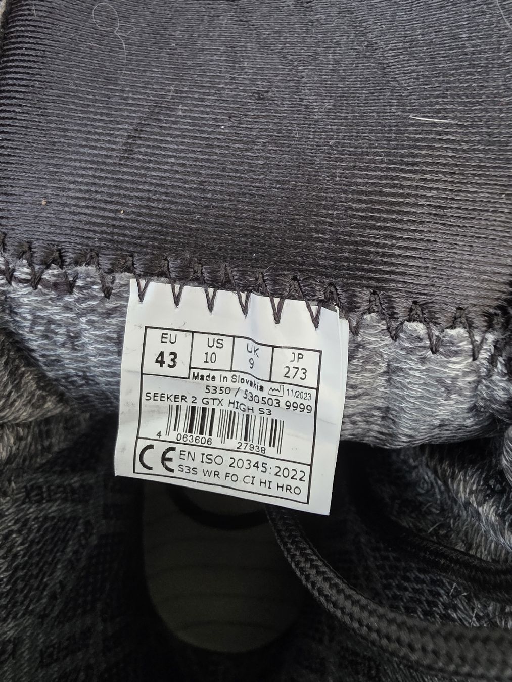 Lowa Scarpe da uomo: Lowa Seeker 2 GTX High 43 schwarz – Usato da Mittelhäusern venduto da krasty02 2