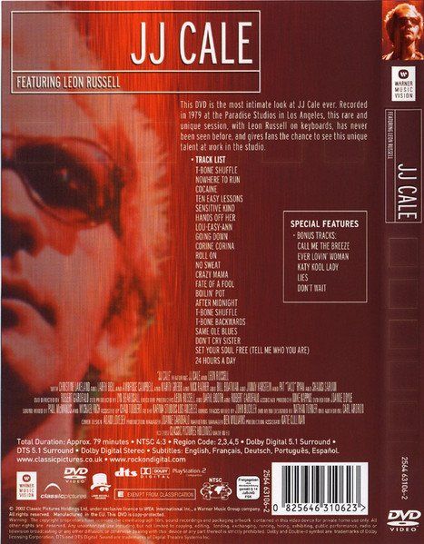 Alle DVDs: DVD JJ CALE - POP/ROCK – Gebraucht aus PORRENTRTUY von RABAIS_SPORT 1
