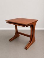 2er Satztisch-Set, Teak, Mid-Century