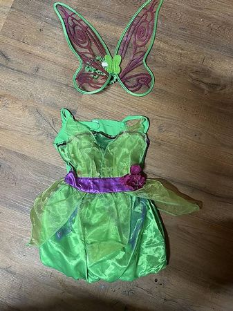 Tinkerbell Kostüm Fee Fasnacht Gr. 86-98