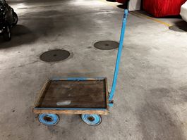 Alter Wagen Holzwagen Antike Holzkarre
